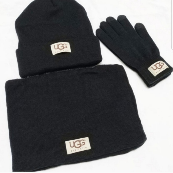 🎁🆕️Hat Scarf Glove 3pc UGG Gift Set - Picture 3 of 8